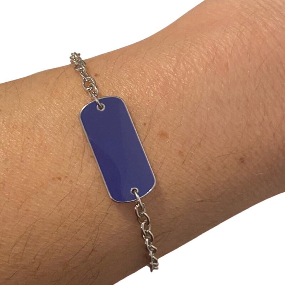 Blue bracelet